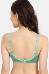 Rosaline Cyber Grove Everyday Double Layered Non Wired 3/4th Coverage T-Shirt Bra (Pack of 2) - Multicolor — thumbnail 3